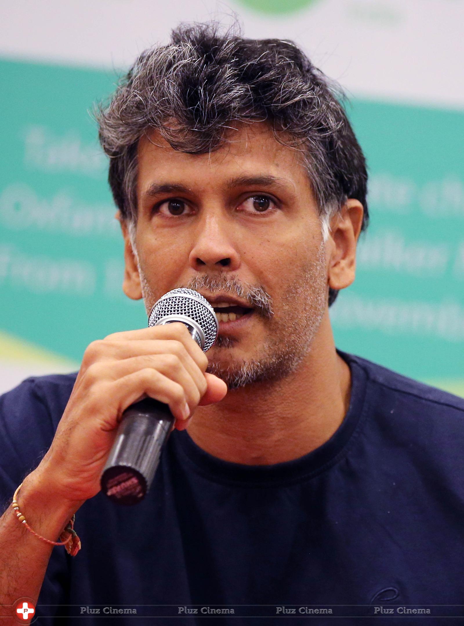 Milind Soman - Press conference to announce Oxfam Trailwalker, a 100km fund raising run Photos | Picture 582827