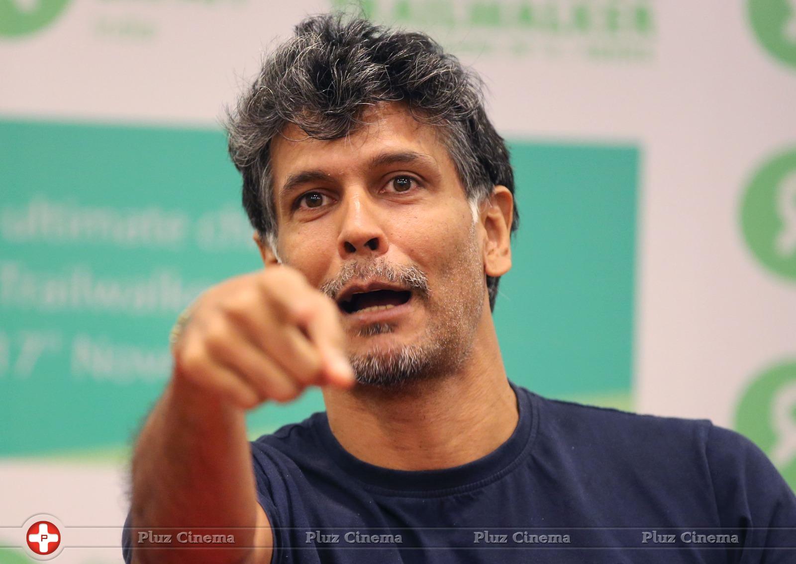 Milind Soman - Press conference to announce Oxfam Trailwalker, a 100km fund raising run Photos | Picture 582836