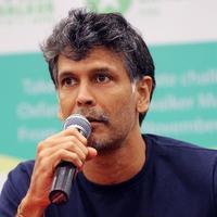 Milind Soman - Press conference to announce Oxfam Trailwalker, a 100km fund raising run Photos