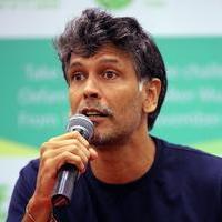 Milind Soman - Press conference to announce Oxfam Trailwalker, a 100km fund raising run Photos