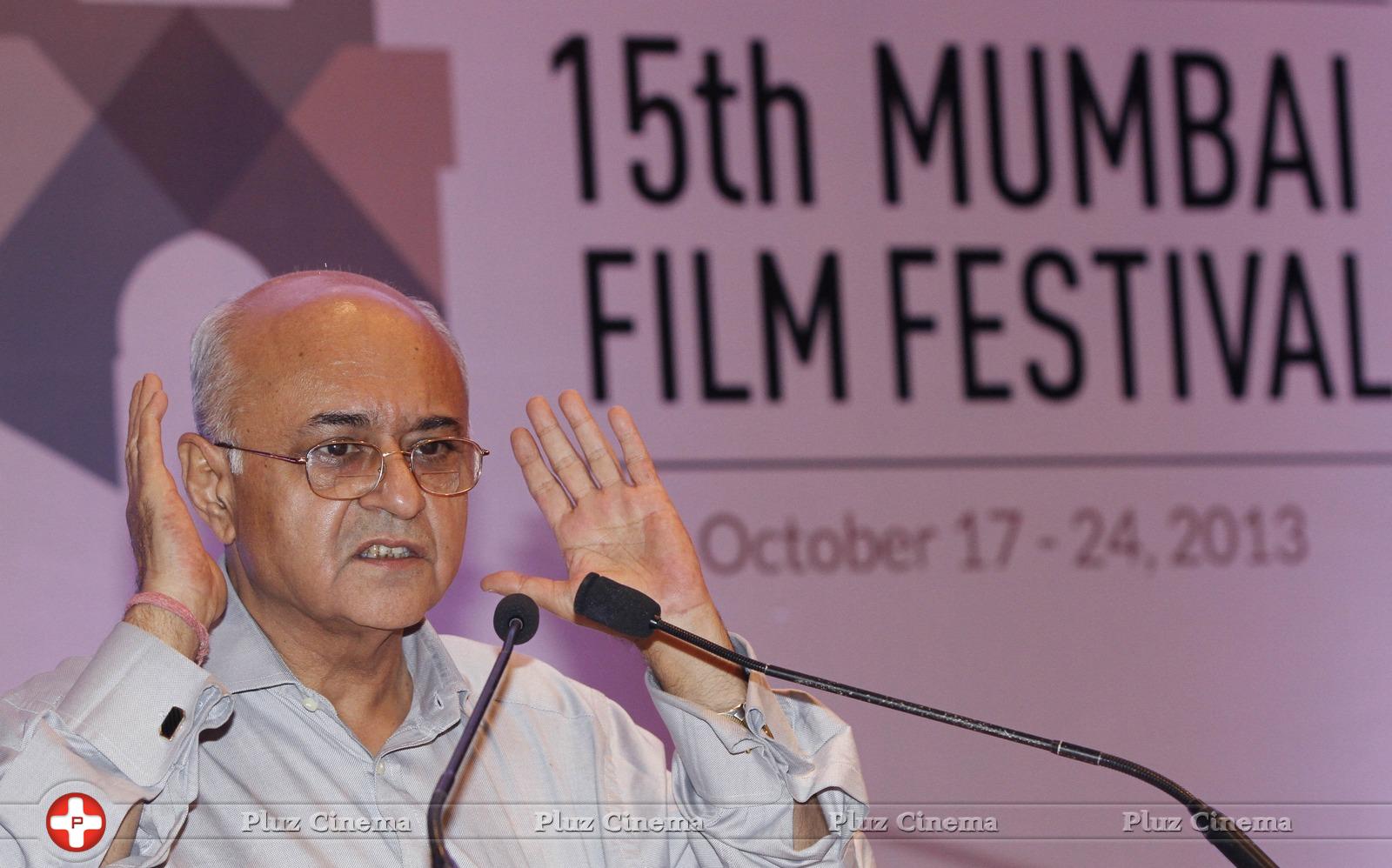 Amit Khanna - Press conference of 15th Mumbai Film Festival Photos | Picture 584709