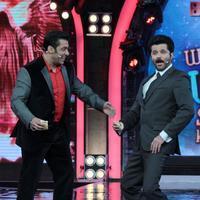 Anil Kapoor & Salman Khan on the sets of Bigg Boss 7 Photos | Picture 590488