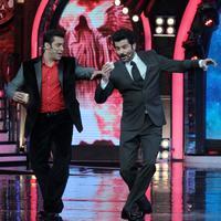 Anil Kapoor & Salman Khan on the sets of Bigg Boss 7 Photos | Picture 590494