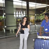Kajal Agarwal snapped at Airport returns London Photos | Picture 761104