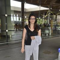 Kajal Agarwal snapped at Airport returns London Photos | Picture 761105