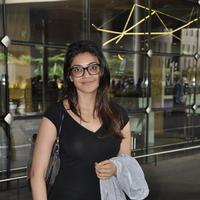 Kajal Agarwal snapped at Airport returns London Photos | Picture 761108