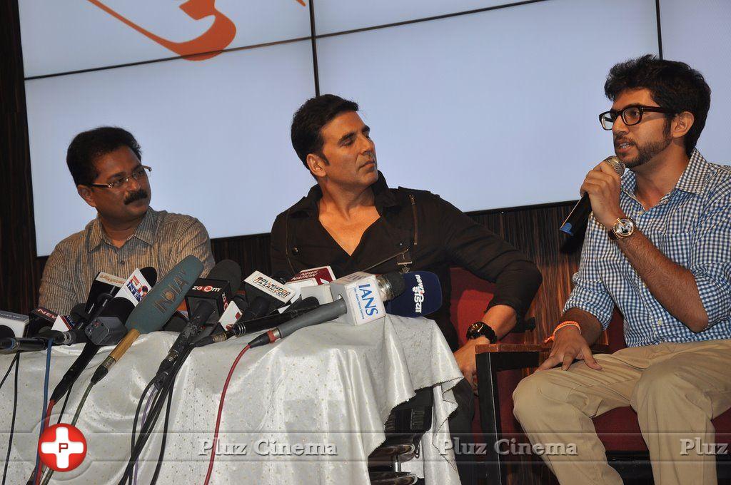 Akshay with Aditya Tahckeray to launch Women safety defence centre Photos | Picture 761645