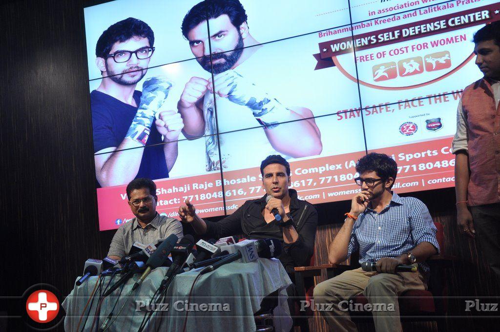 Akshay with Aditya Tahckeray to launch Women safety defence centre Photos | Picture 761653