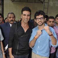 Akshay with Aditya Tahckeray to launch Women safety defence centre Photos | Picture 761662