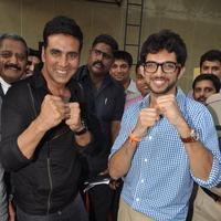 Akshay with Aditya Tahckeray to launch Women safety defence centre Photos | Picture 761665