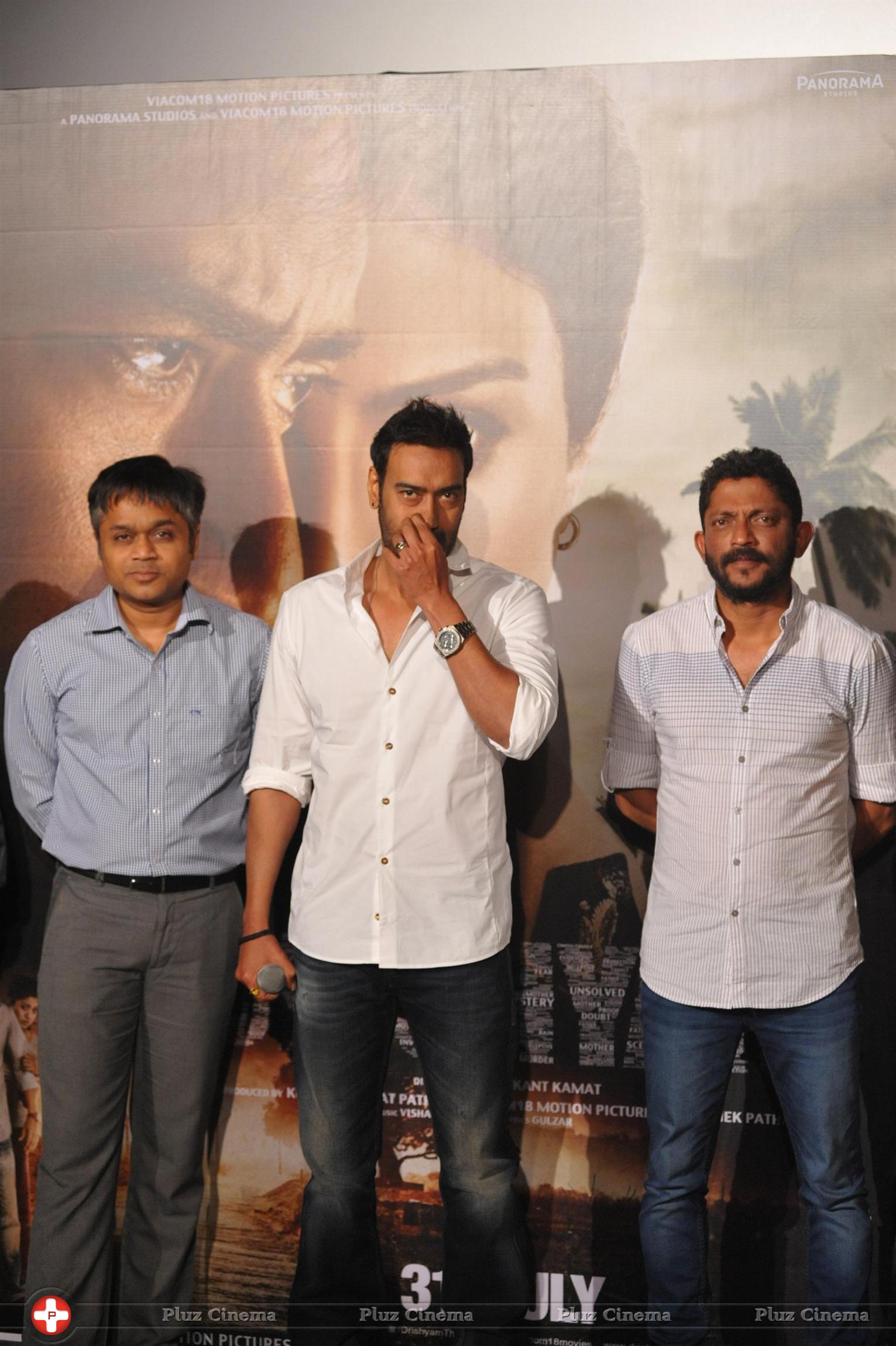 Ajay Devgn, Tabu, Shriya Saran at film Drishyam media interaction Pics | Picture 1059716