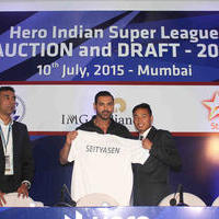 Hrithik Roshan, Ranbir Kapoor, John at the auction of Indian Super league 2015 Pics | Picture 1060005