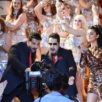 Mika Singh with John Abraham and Shruti Hasan On Location for WELCOME BACK Pics | Picture 1062409