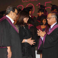 Esha Deol, Zeenat Aman among dignitaries at the convocation ceremony of WWI Photos