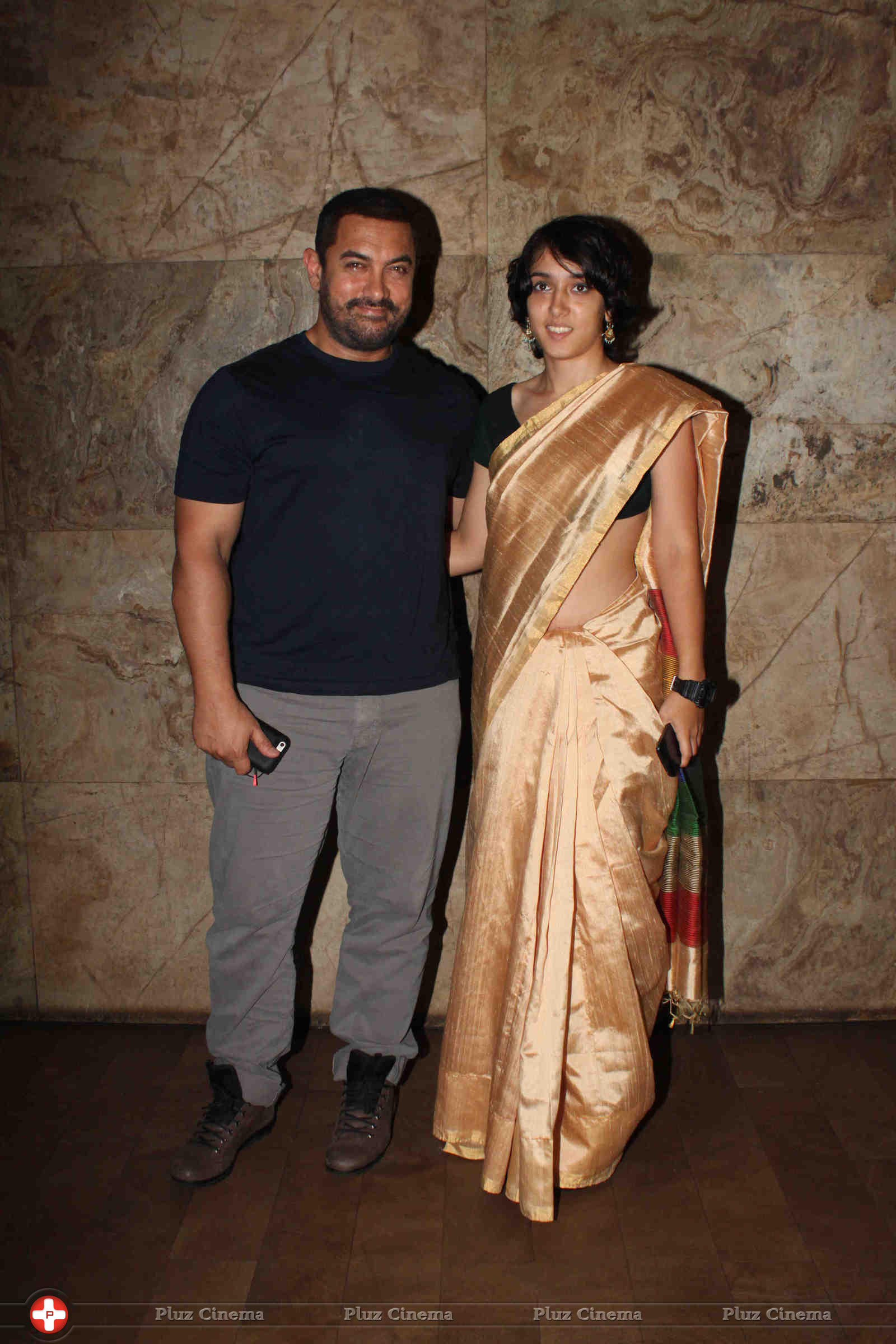 Aamir Khan at special screening of film Bajrangi Bhaijaan Photos | Picture 1067483