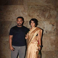 Aamir Khan - Aamir Khan at special screening of film Bajrangi Bhaijaan Photos | Picture 1067474
