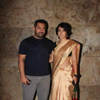 Aamir Khan at special screening of film Bajrangi Bhaijaan Photos | Picture 1067481