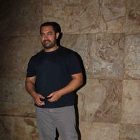 Aamir Khan - Aamir Khan at special screening of film Bajrangi Bhaijaan Photos | Picture 1067491
