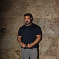 Aamir Khan - Aamir Khan at special screening of film Bajrangi Bhaijaan Photos | Picture 1067497