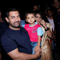 Aamir Khan - Aishwarya Rai, Aamir, Big B at PKL Match Photos