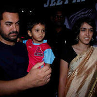 Aamir Khan - Aishwarya Rai, Aamir, Big B at PKL Match Photos | Picture 1067512