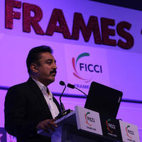 Kamal Haasan - Aamir Khan with Kamal Haasan at the inaugural session of FICCI Frames 2015 Photos | Picture 1001449