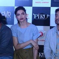 Big B, Deepika Padukone, Irrfan at film Piku Trailer Launch Photos | Picture 1001549