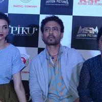 Big B, Deepika Padukone, Irrfan at film Piku Trailer Launch Photos | Picture 1001554
