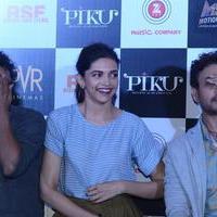 Big B, Deepika Padukone, Irrfan at film Piku Trailer Launch Photos | Picture 1001557