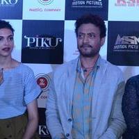 Big B, Deepika Padukone, Irrfan at film Piku Trailer Launch Photos | Picture 1001567