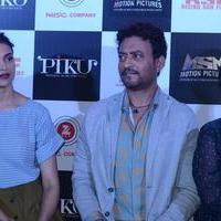 Big B, Deepika Padukone, Irrfan at film Piku Trailer Launch Photos | Picture 1001569
