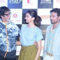 Big B, Deepika Padukone, Irrfan at film Piku Trailer Launch Photos | Picture 1001579
