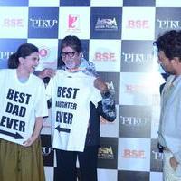 Big B, Deepika Padukone, Irrfan at film Piku Trailer Launch Photos | Picture 1001585