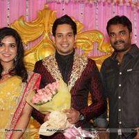 Bharat Jeshly Marriage Reception Photos | Picture 573100
