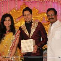 Bharat Jeshly Marriage Reception Photos | Picture 573101