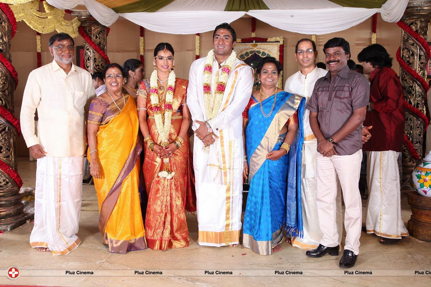 Sathyajothi Films T.G. Thyagarajan Son Mr. Sendhil and Ms. Dhasha Wedding Photos | Picture 573291