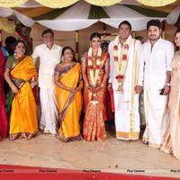 Sathyajothi Films T.G. Thyagarajan Son Mr. Sendhil and Ms. Dhasha Wedding Photos | Picture 573283