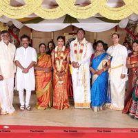 Sathyajothi Films T.G. Thyagarajan Son Mr. Sendhil and Ms. Dhasha Wedding Photos | Picture 573292
