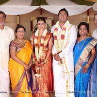 Sathyajothi Films T.G. Thyagarajan Son Mr. Sendhil and Ms. Dhasha Wedding Photos | Picture 573295