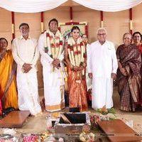 Sathyajothi Films T.G. Thyagarajan Son Mr. Sendhil and Ms. Dhasha Wedding Photos | Picture 573296