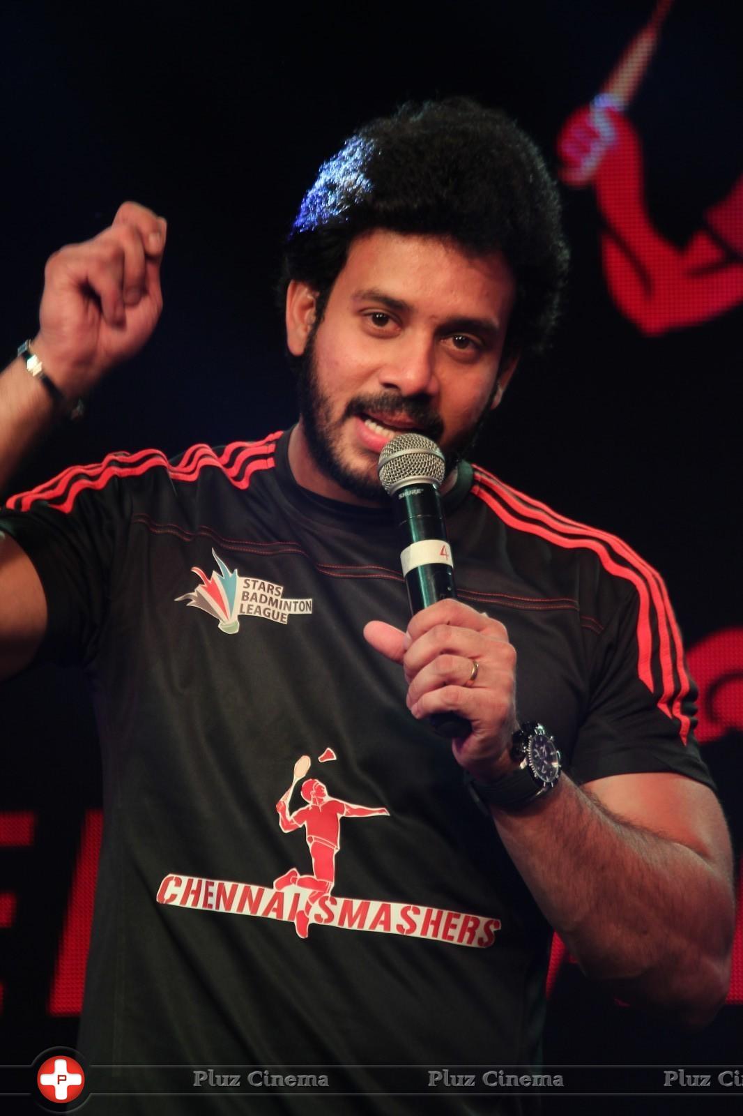 Bharath - Stars Badminton League Team Members And T Shirt Launch Photos | Picture 888620