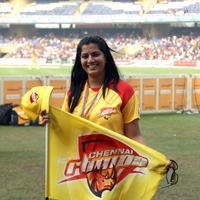 Varalaxmi Sarathkumar - CCL 4 Mumbai Heroes Vs Chennai Rhinos Match Photos