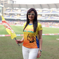 Sonia Agarwal - CCL 4 Mumbai Heroes Vs Chennai Rhinos Match Photos