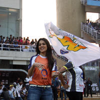 Genelia D Souza - CCL 4 Mumbai Heroes Vs Chennai Rhinos Match Photos
