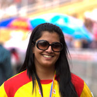 Varalaxmi Sarathkumar - CCL 4 Mumbai Heroes Vs Chennai Rhinos Match Photos