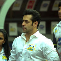 Salman Khan - CCL 4 Mumbai Heroes Vs Chennai Rhinos Match Photos