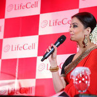 Aishwarya Rai Bachchan - Aishwarya Rai Bachchan at Launching Lifecell Public Stem Cell Banking Photos | Picture 783206