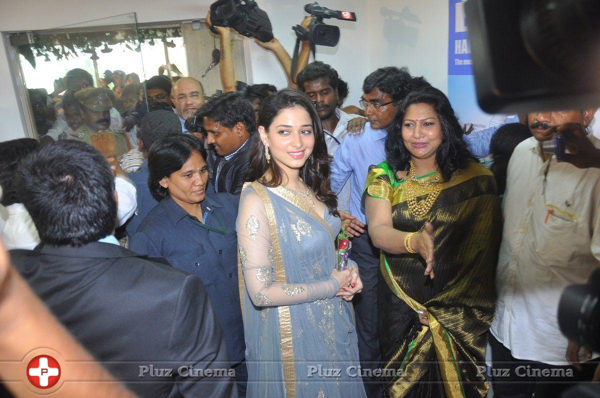 Actress Tamanna Launches 'Vcare Beauty Clinic' at Vijayawada Photos | Picture 838091