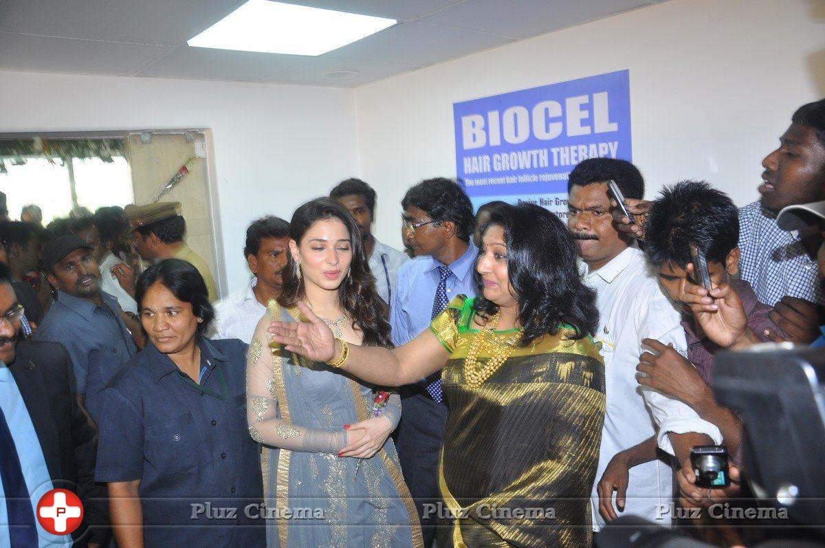 Actress Tamanna Launches 'Vcare Beauty Clinic' at Vijayawada Photos | Picture 838098