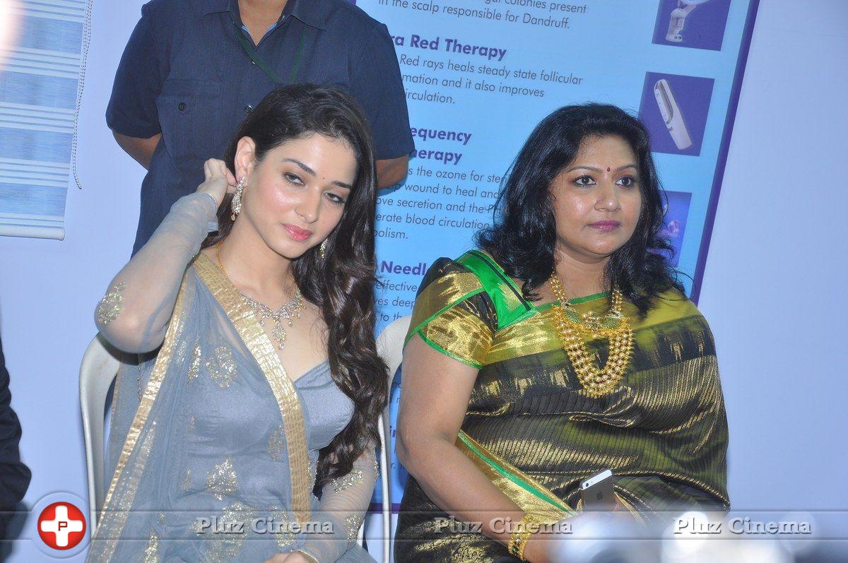 Actress Tamanna Launches 'Vcare Beauty Clinic' at Vijayawada Photos | Picture 838136
